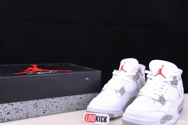 Rep LUCY CT8527-100 (2021) White Retro Jordan Oreo 4 0817